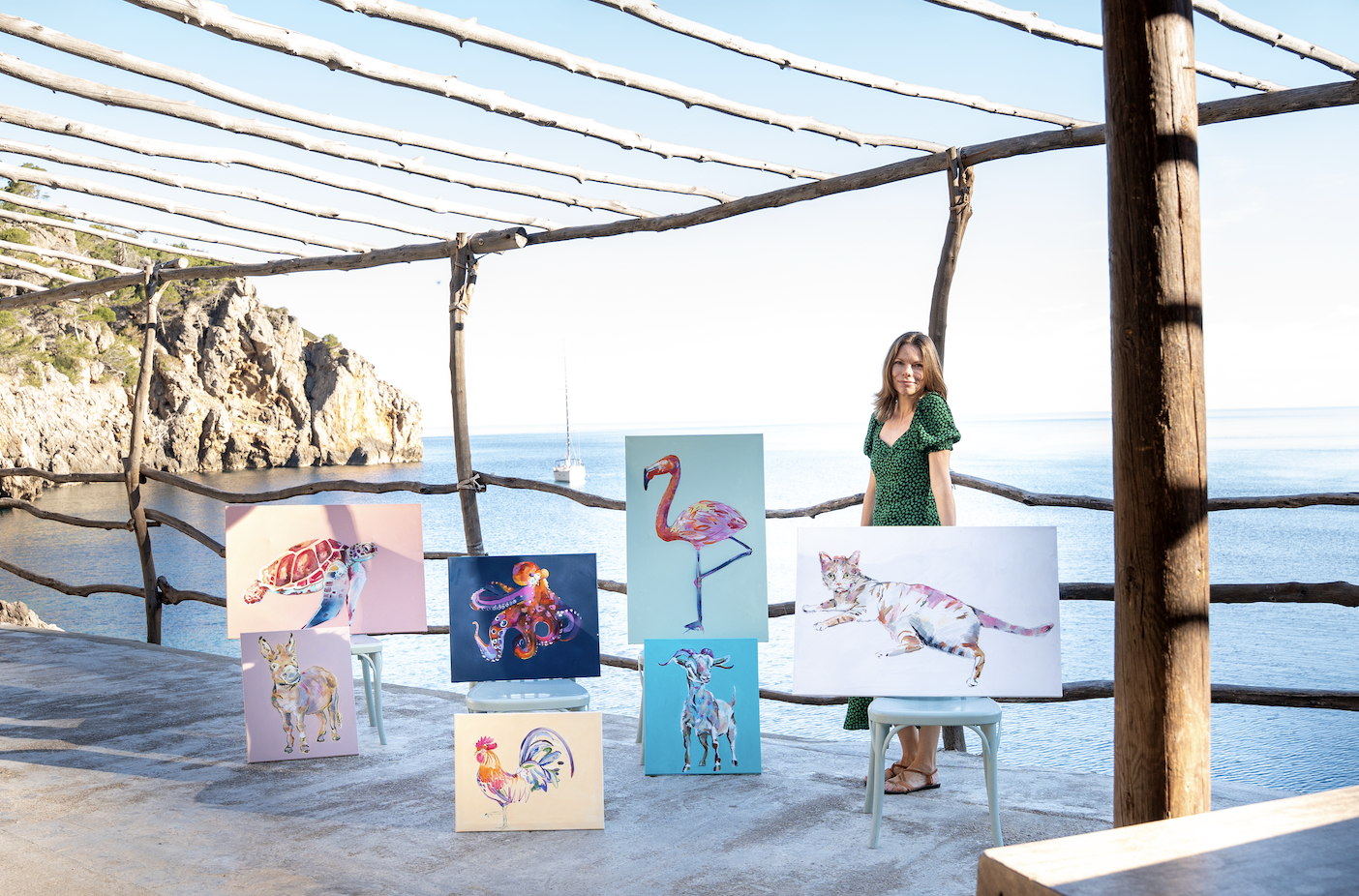 Mallorca in Brush Strokes