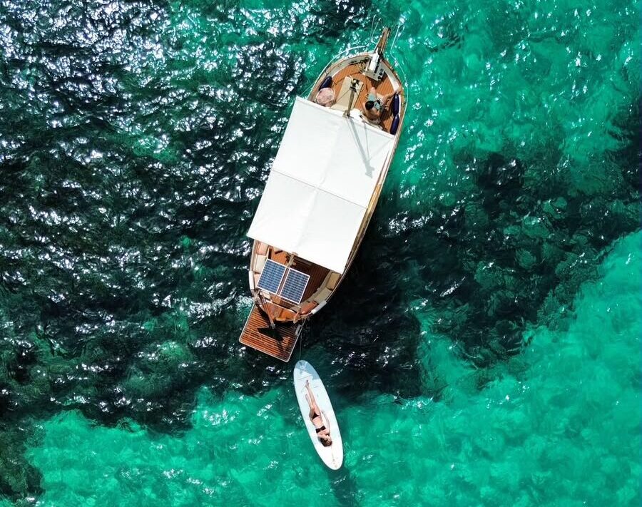The llaut - a Traditional Mallorcan fishing boat